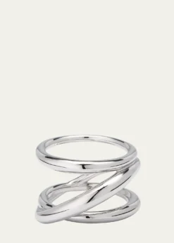 Charlotte ChesnaisSterling Silver Bague Triplet Ring