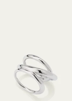 Charlotte ChesnaisSterling Silver Bague Triplet Ring
