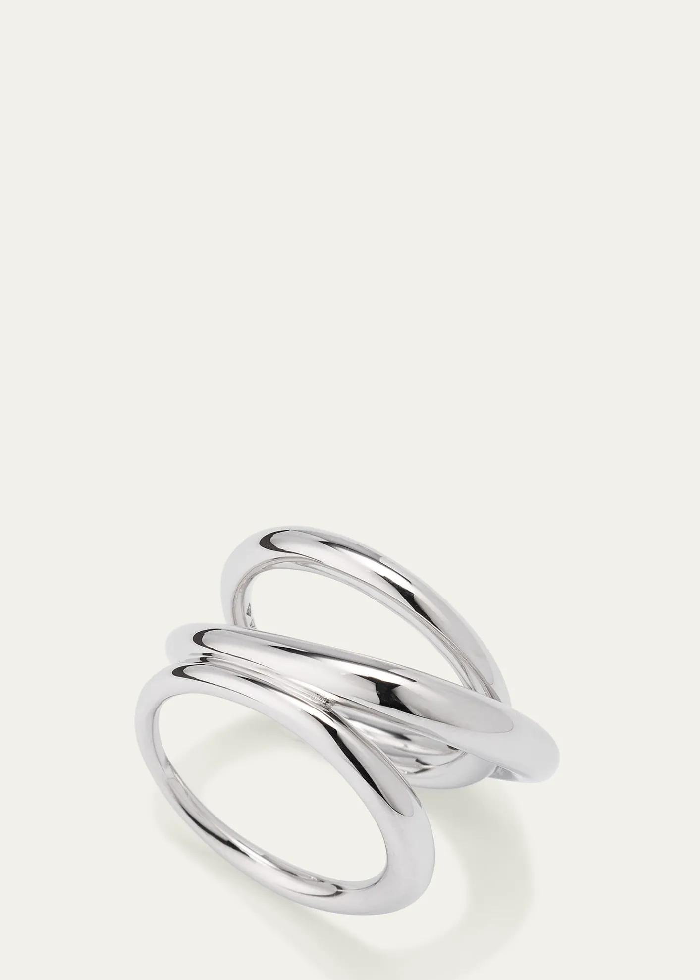 Charlotte ChesnaisSterling Silver Bague Triplet Ring