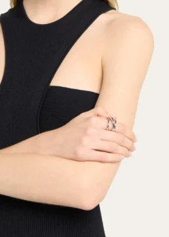 Charlotte ChesnaisSterling Silver Bague Triplet Ring