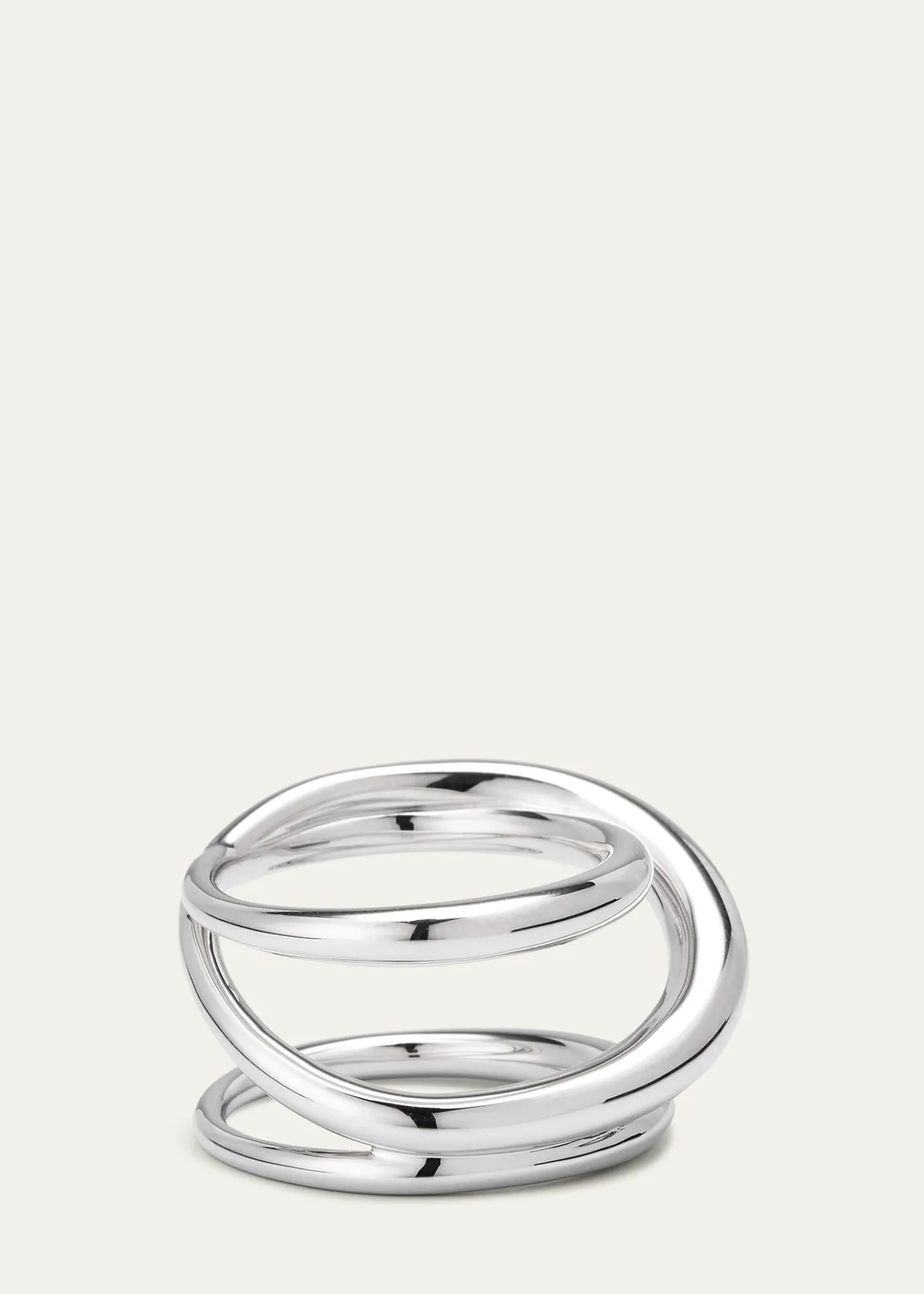 Charlotte ChesnaisSterling Silver Bague Triplet Ring
