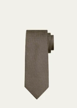 CharvetMen's Micro Basketweave Tie