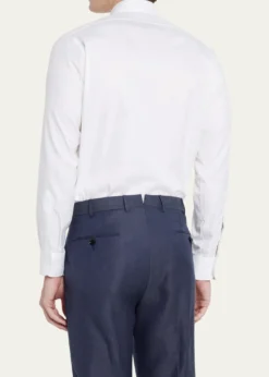 CharvetMen's Super Panama Cotton Dress Shirt
