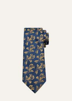 CharvetMen's Abstract Paisley Silk Tie