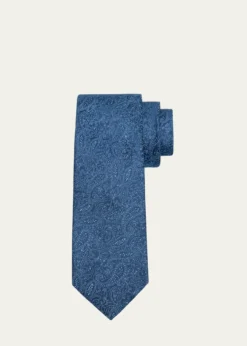 CharvetMen's Multi-Paisley Silk Tie