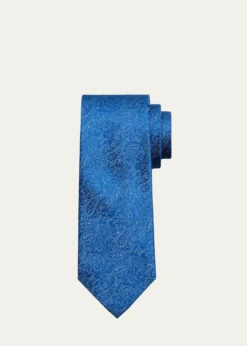 CharvetMen's Multi-Paisley Silk Tie