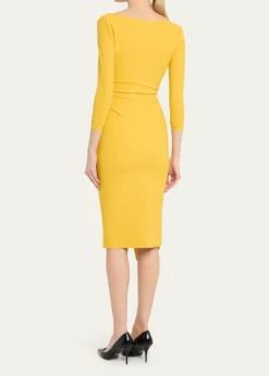 Chiara Boni La Petite RobeAxas Side-Twist Bodycon Dress