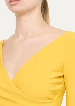 Chiara Boni La Petite RobeAxas Side-Twist Bodycon Dress