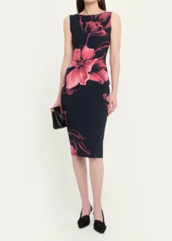 Chiara Boni La Petite RobeFloral-Print Bodycon Dress