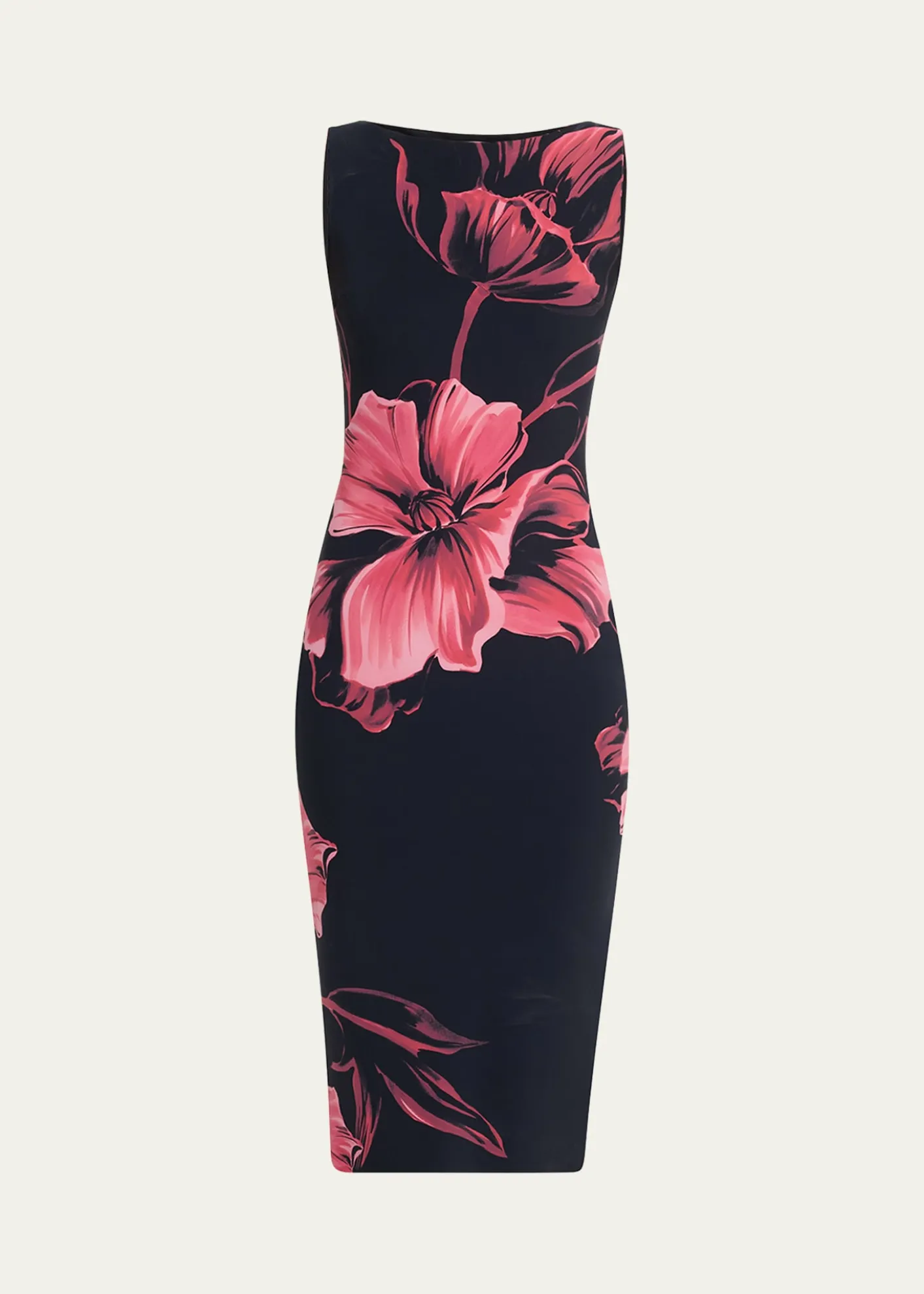 Chiara Boni La Petite RobeFloral-Print Bodycon Dress
