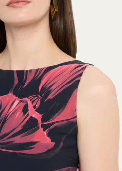 Chiara Boni La Petite RobeFloral-Print Bodycon Dress