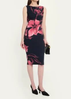 Chiara Boni La Petite RobeFloral-Print Bodycon Dress