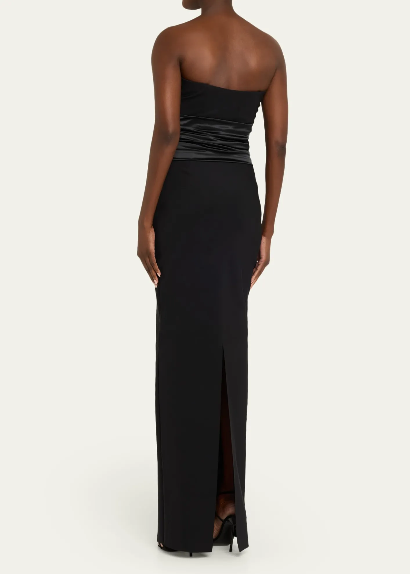 Chiara Boni La Petite RobeVeneta Strapless Sweetheart Column Gown
