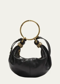 ChloeBracelet Bag Mini in Shiny Grained Calfskin