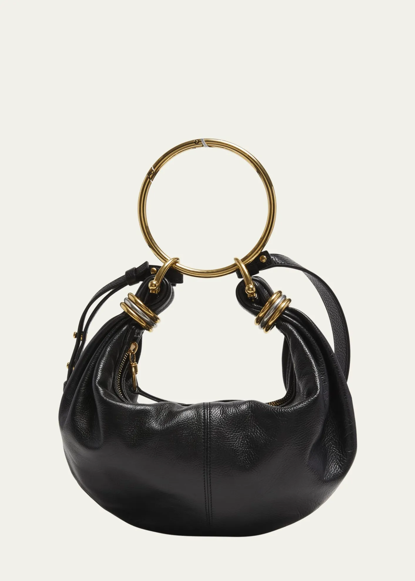 ChloeBracelet Bag Mini in Shiny Grained Calfskin