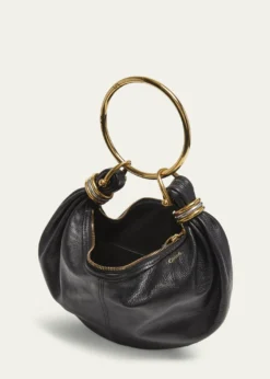 ChloeBracelet Bag Mini in Shiny Grained Calfskin
