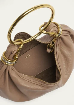 ChloeBracelet Bag Mini in Shiny Grained Calfskin