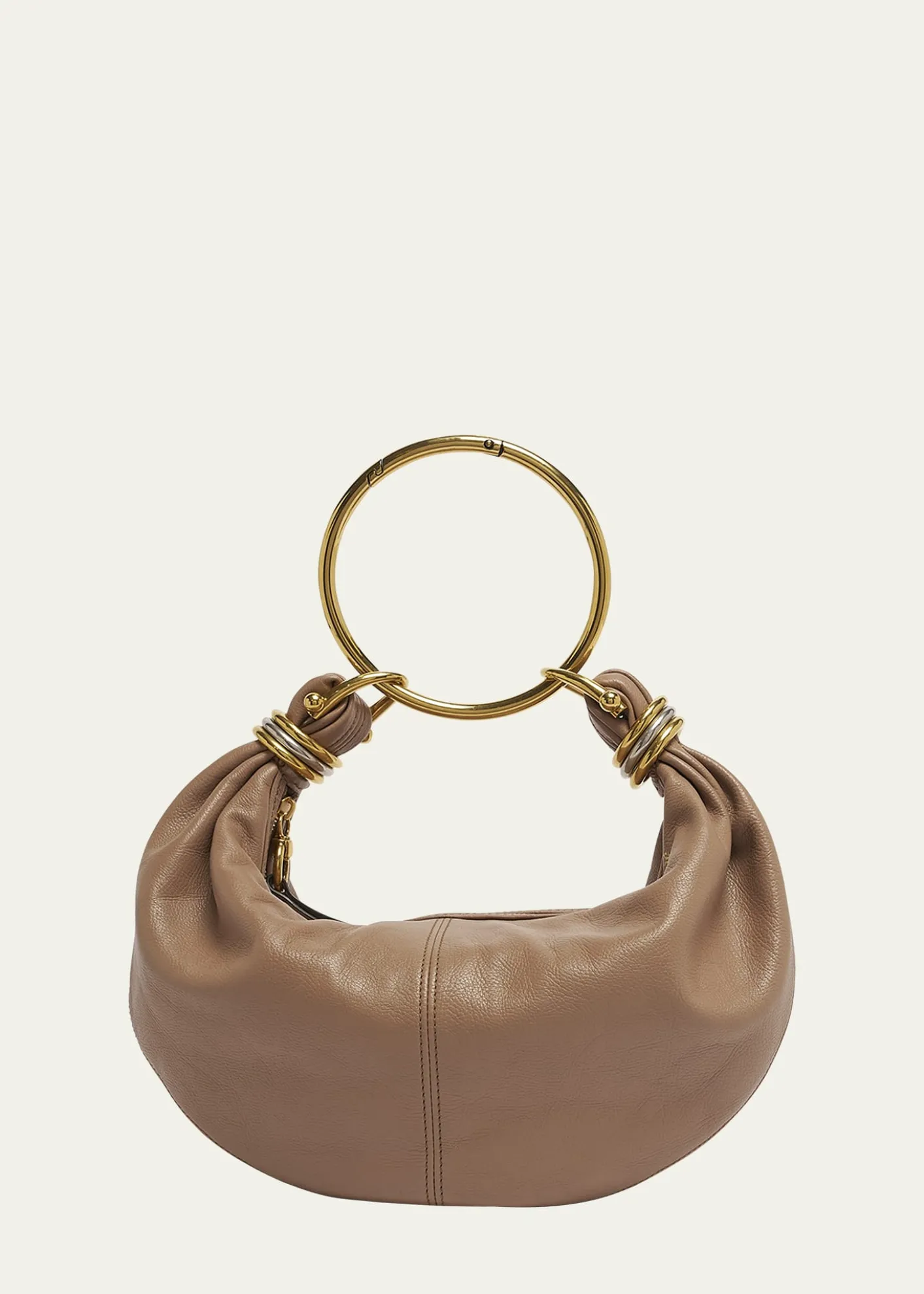 ChloeBracelet Bag Mini in Shiny Grained Calfskin