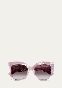ChloeCH0252S Butterfly Gradiant Acetate Sunglasses
