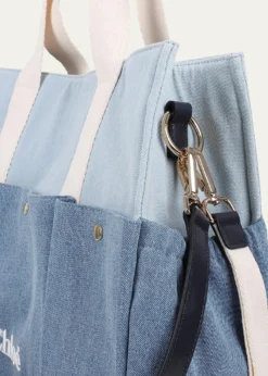 ChloeCotton Denim Changing Bag