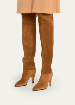 ChloeEve Suede Over-The-Knee Boots