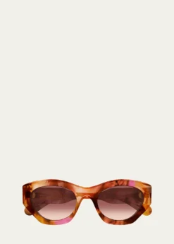ChloeGayia 53mm Acetate Cat-Eye Sunglasses