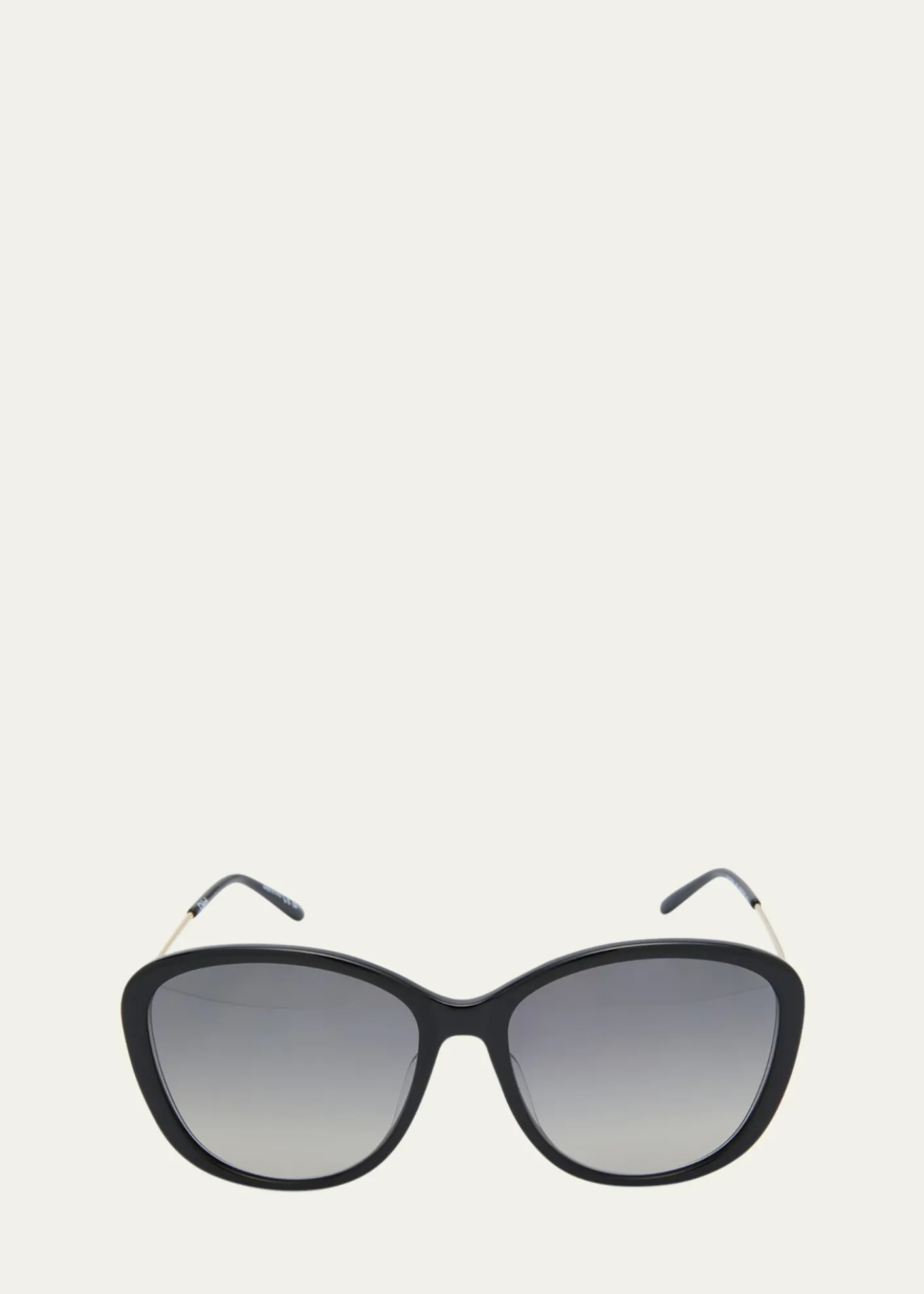 ChloeGradient Round Acetate Sunglasses