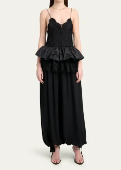 ChloeLight Technical Taffetas Top