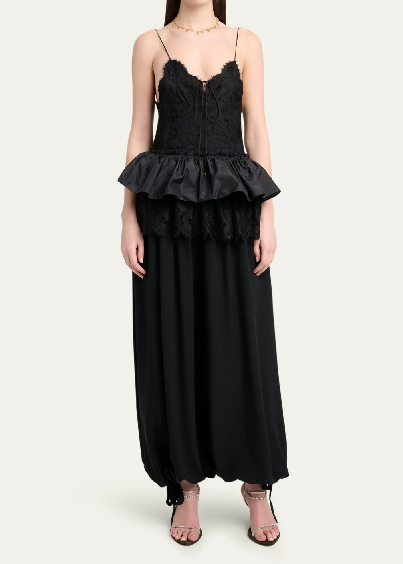 ChloeLight Technical Taffetas Top