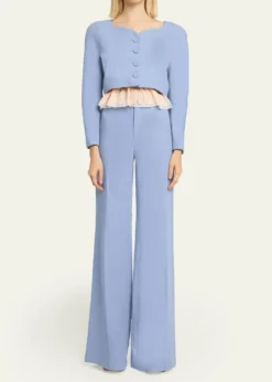 ChloeLinen Crop Jacket