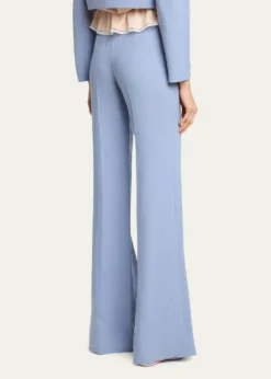 ChloeLinen Wide-Leg Trousers