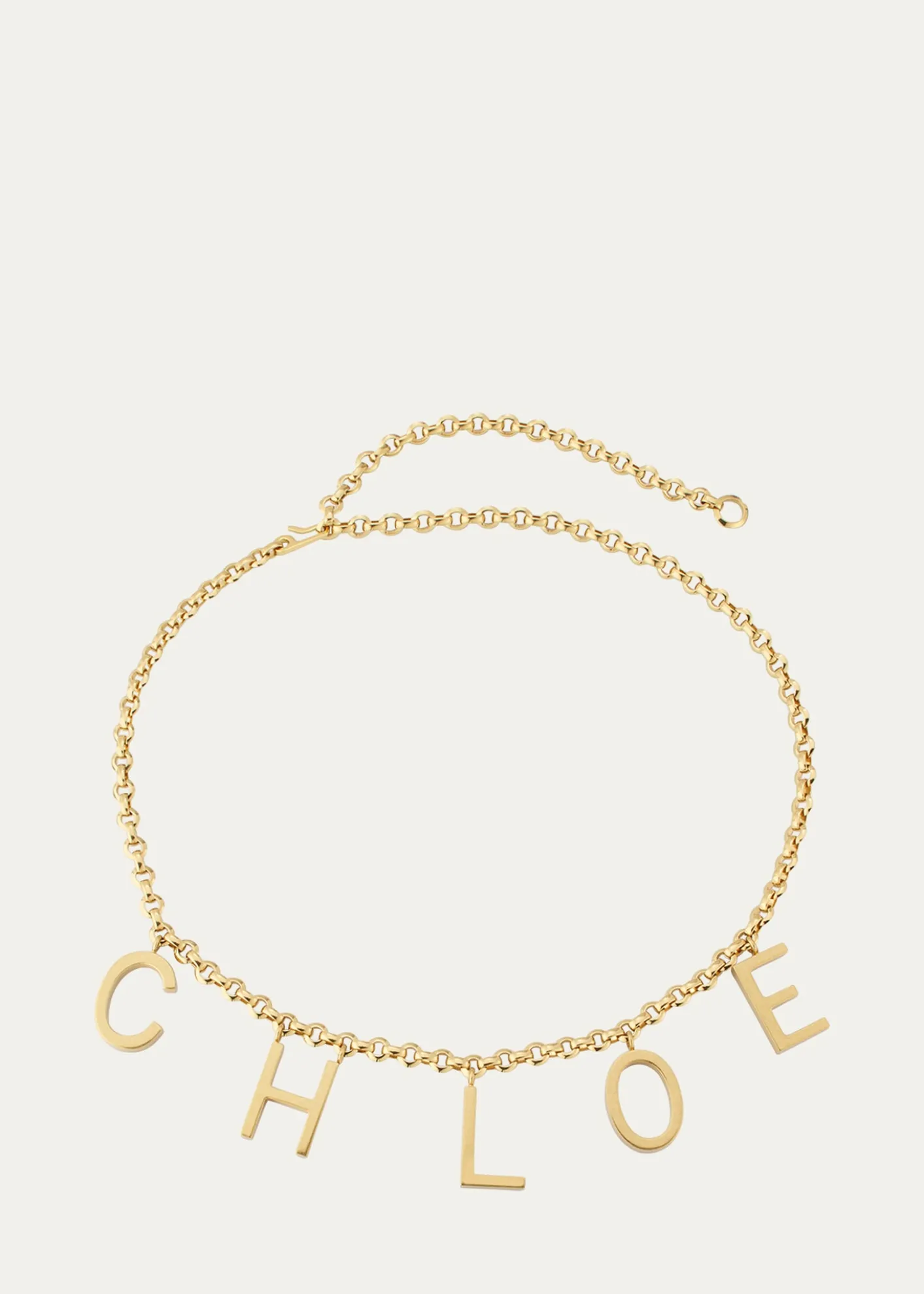 ChloeLogo Letters Belt