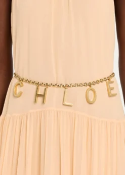 ChloeLogo Letters Belt