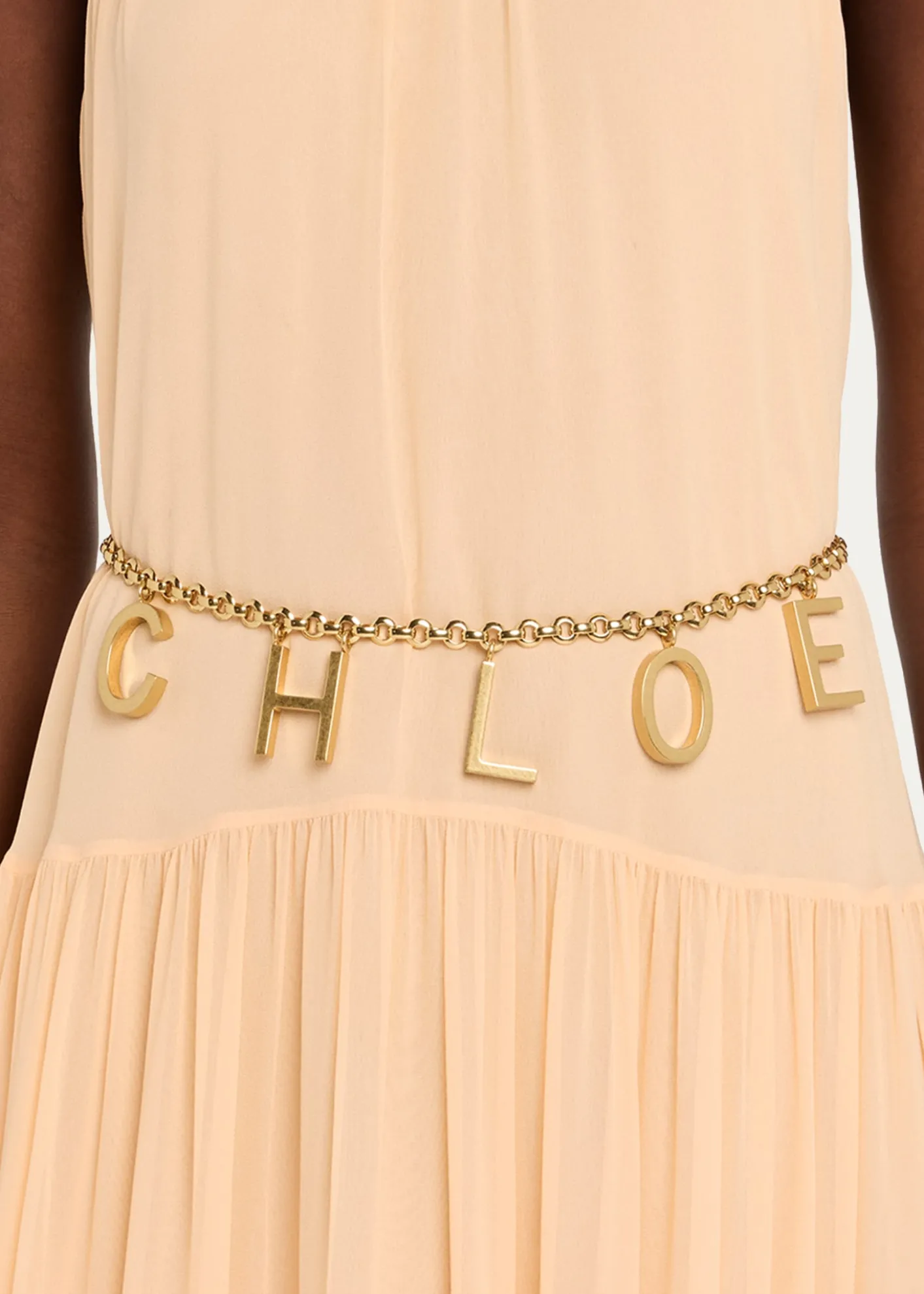 ChloeLogo Letters Belt