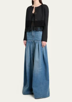 ChloeLower Impact Wool Grain De Poudre Jacket