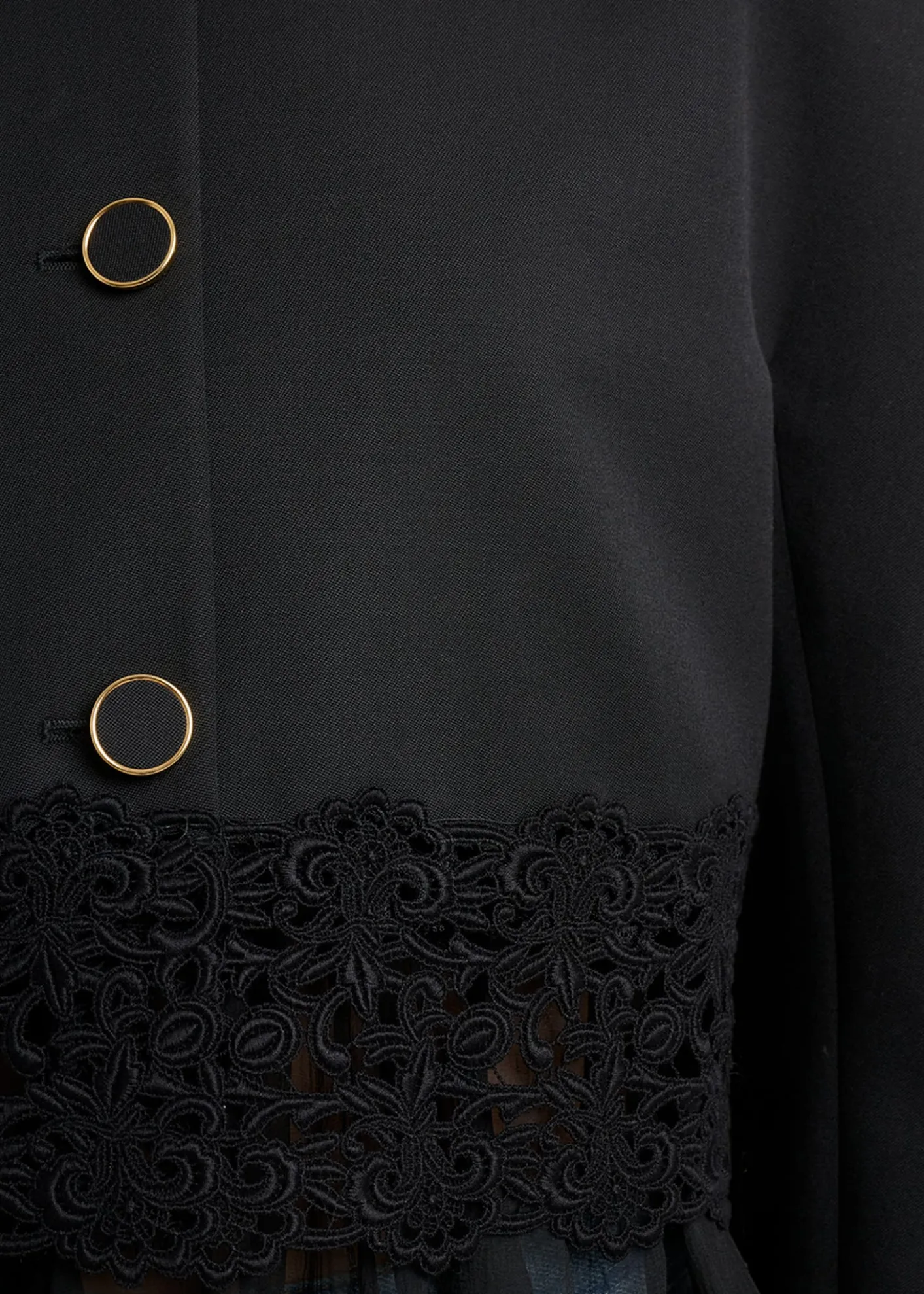 ChloeLower Impact Wool Grain De Poudre Jacket