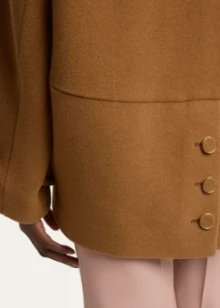 ChloeLower Impact Wool Herringbone Jacket