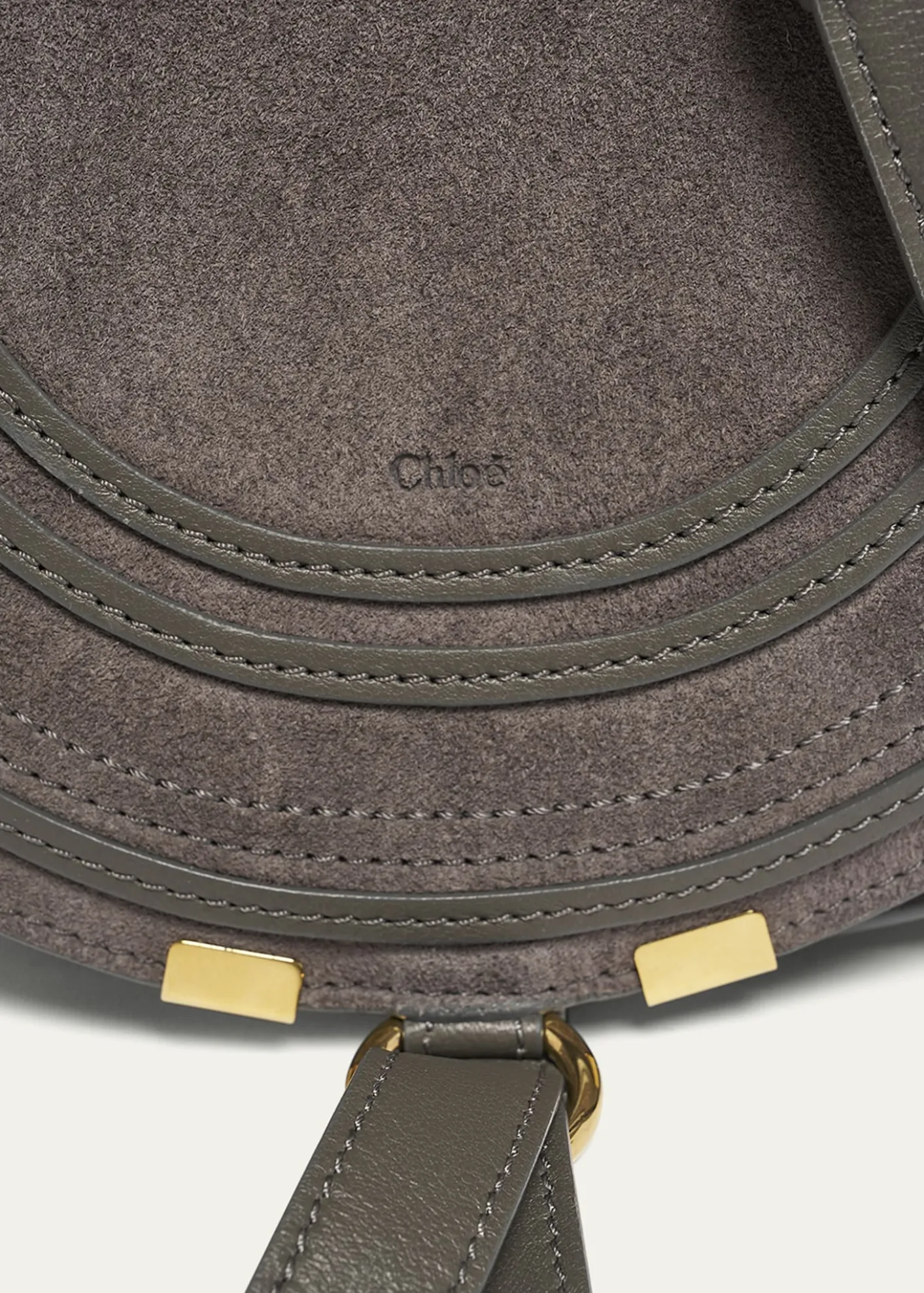 ChloeMarcie Crossbody Bag in Calfskin Suede