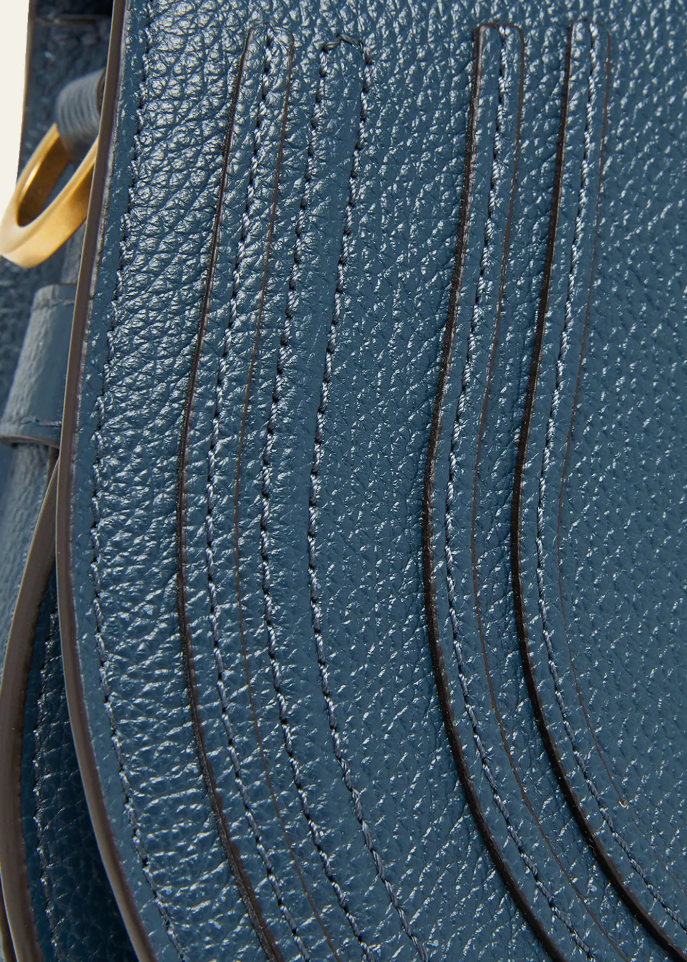 ChloeMarcie Medium Slim Crossbody Bag in Grained Calfskin