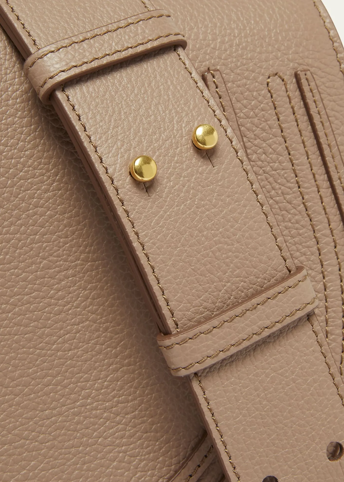 ChloeMarcie Medium Slim Crossbody Bag in Grained Calfskin