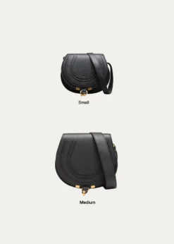 ChloeMarcie Small Crossbody Bag in Grained Calfskin