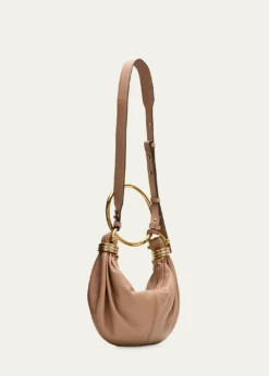 ChloeMini Bracelet Grained Leather Shoulder Bag