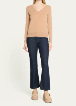 Chloe75mm Nama Suede Platform Clogs