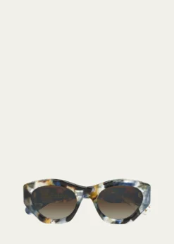 Chloe53mm Recycled Acetate Cat-Eye Sunglasses
