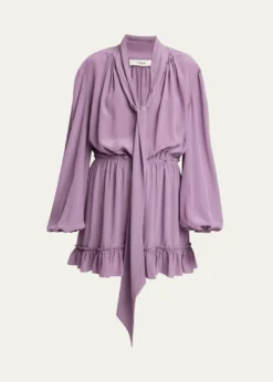 ChloeOrganic Silk Crepe De Chine Dress