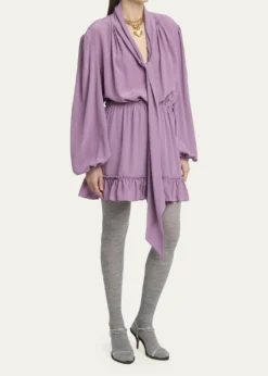 ChloeOrganic Silk Crepe De Chine Dress