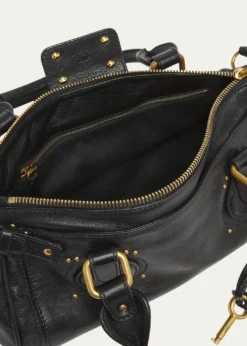 ChloePaddington Padlock Shoulder Bag in Leather