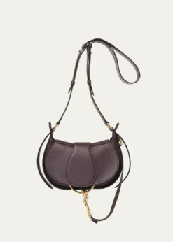 ChloeRide Small Flap Crossbody Bag in Calfskin