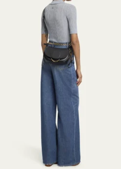 ChloeRide Small Flap Crossbody Bag in Calfskin