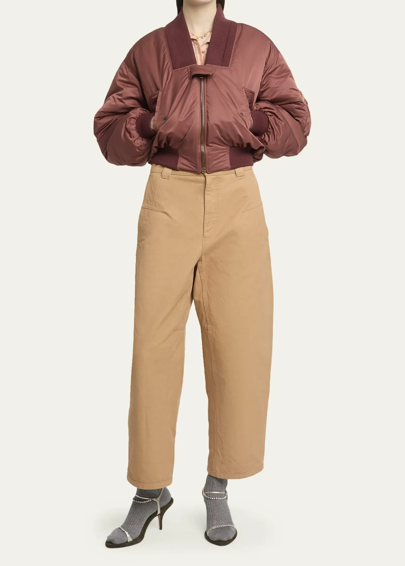 ChloeShort Bomber Jacket